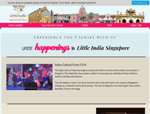 Tablet Screenshot of littleindia.com.sg